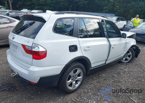 2008 BMW X3 3.0Si from USA, damaged, VIN WBXPC93478WJ14243